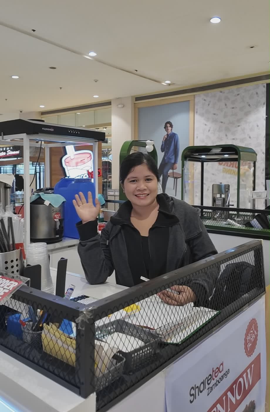ShareTea Zamboanga running UltraPOS